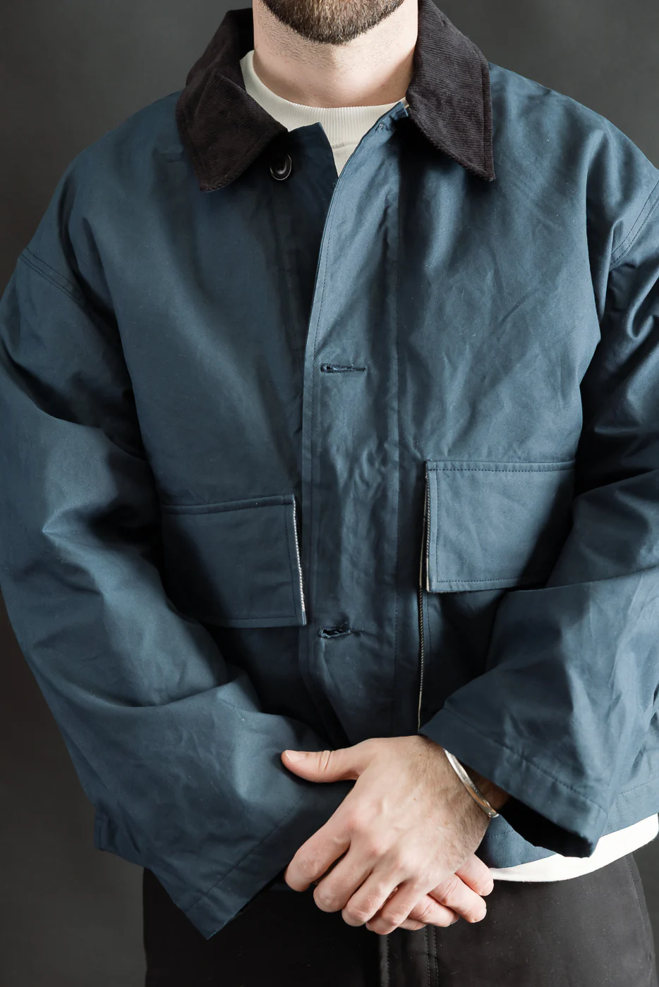 M-A-005 - Creek Jacket Dry Wax Cotton - Eclipse - Image 16