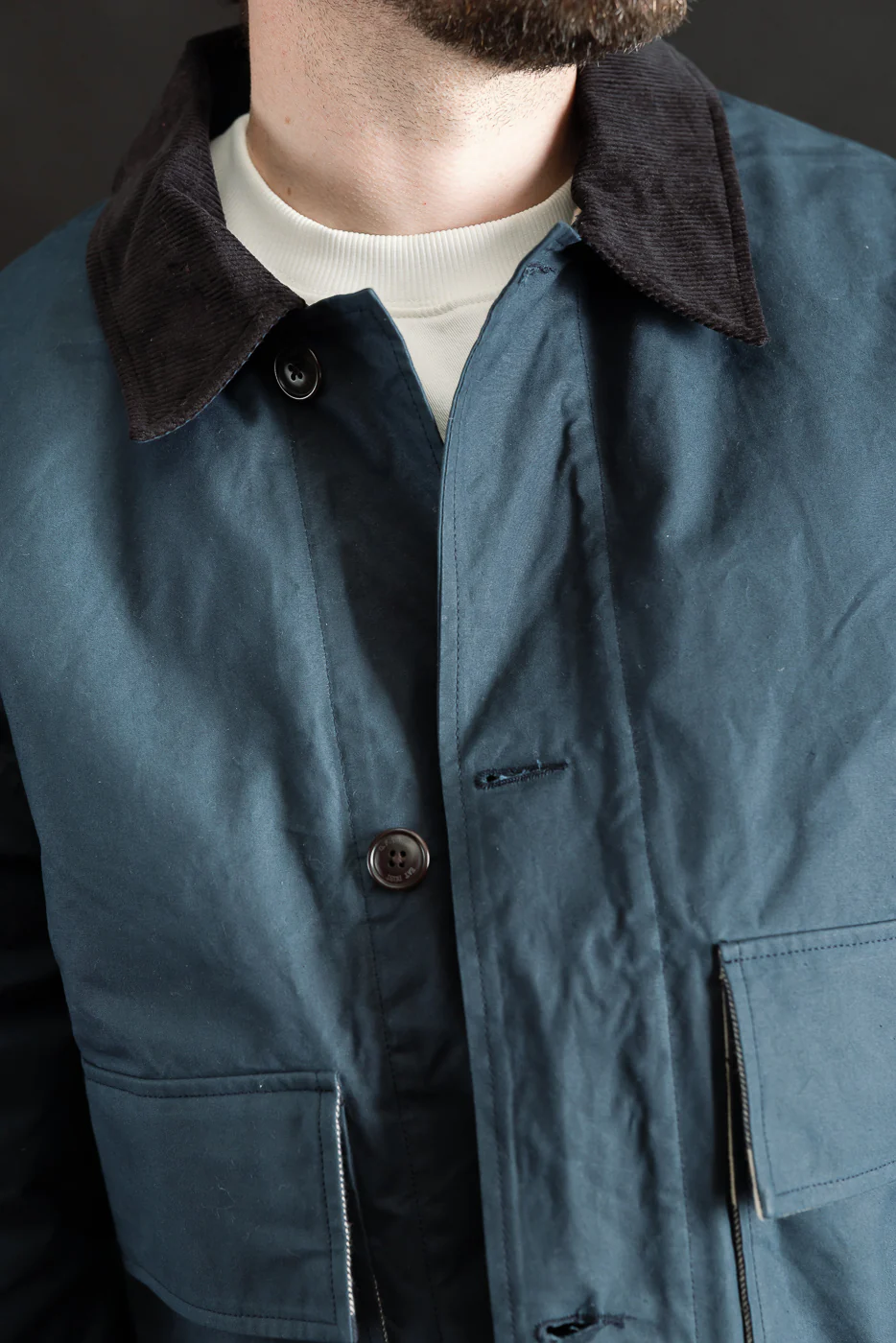 M-A-005 - Creek Jacket Dry Wax Cotton - Eclipse - Image 17
