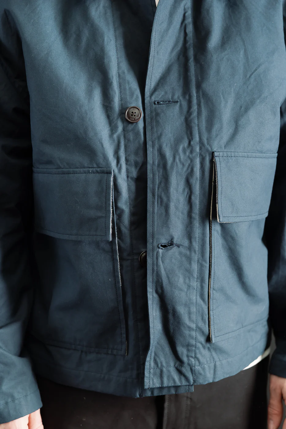 M-A-005 - Creek Jacket Dry Wax Cotton - Eclipse - Image 18