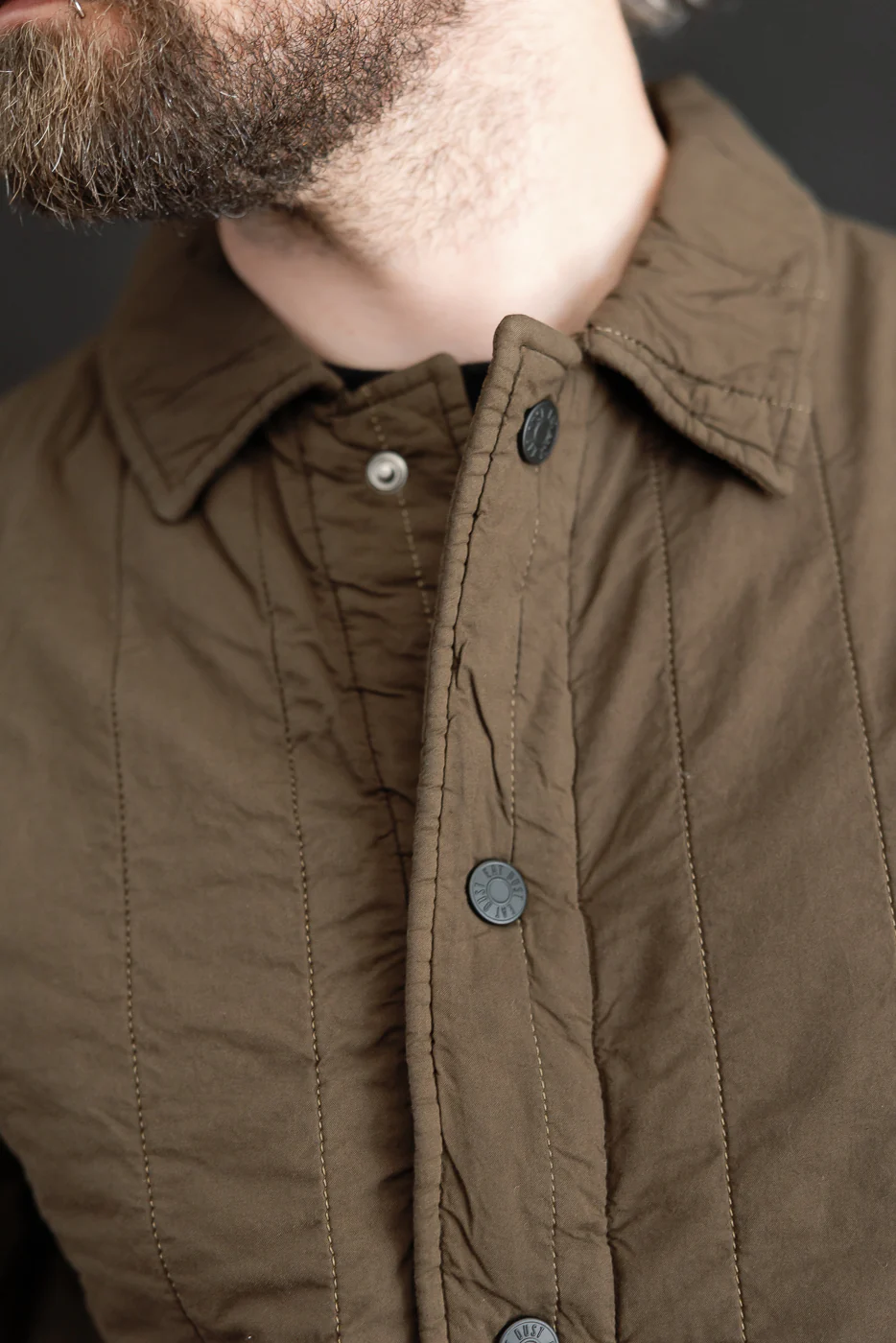 M-B-003 - Sonora Jacket Quilted Cotton - Java Brown - Image 15