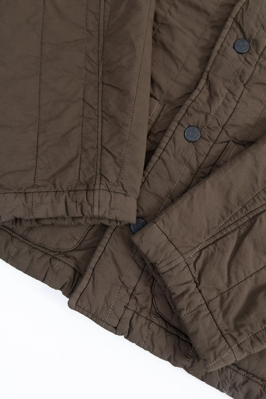 M-B-003 - Sonora Jacket Quilted Cotton - Java Brown - Image 4
