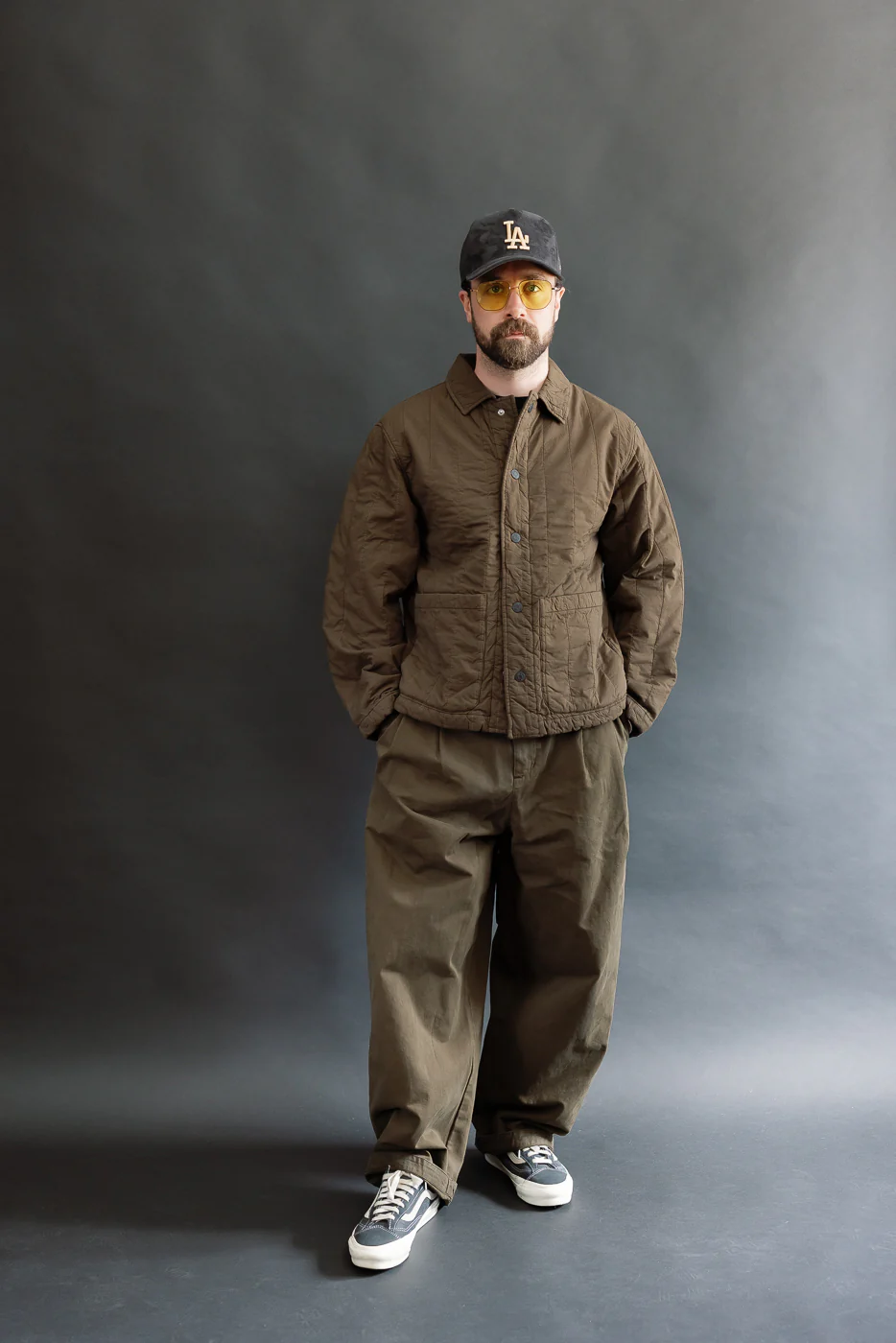M-B-003 - Sonora Jacket Quilted Cotton - Java Brown - Image 6