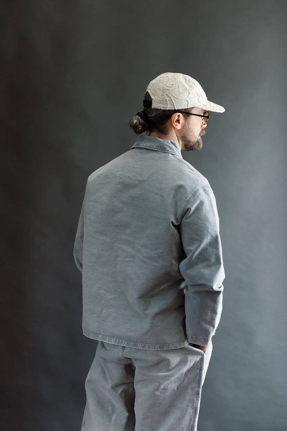 M-B-006 - Coach Jacket Nebraska Cotton - Coastal Blue - Image 12
