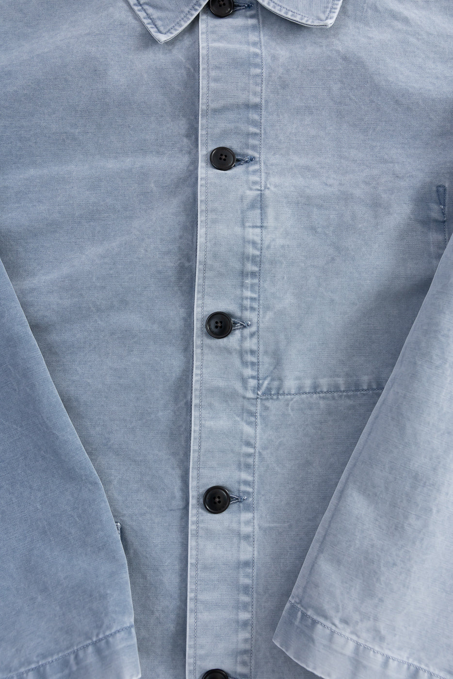 M-B-006 - Coach Jacket Nebraska Cotton - Coastal Blue - Image 3