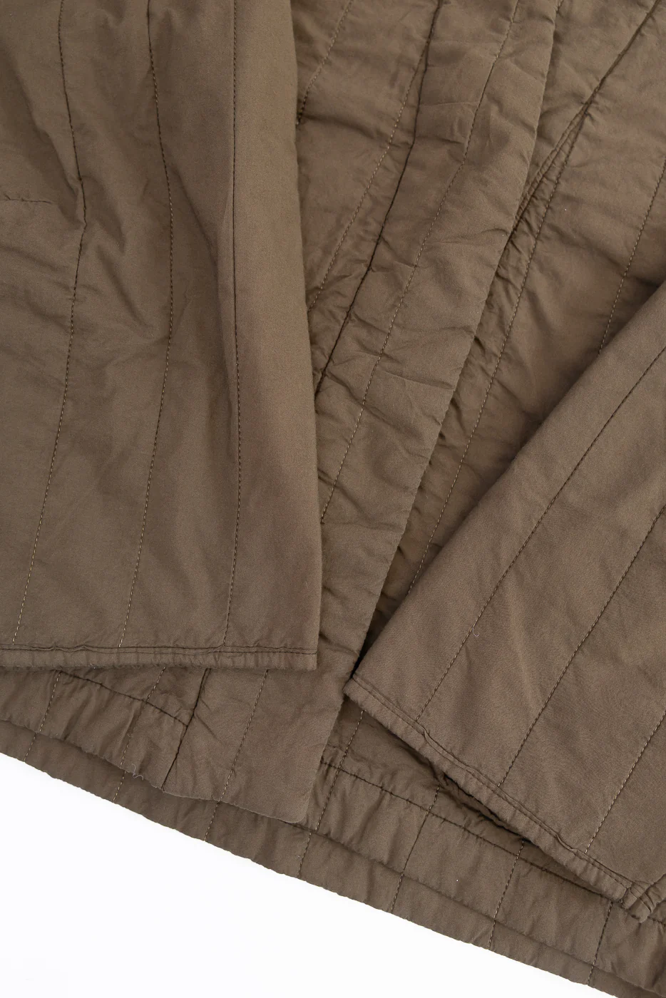 M-B-006 - Edo Jacket Quilted Cotton - Java Brown - Image 3