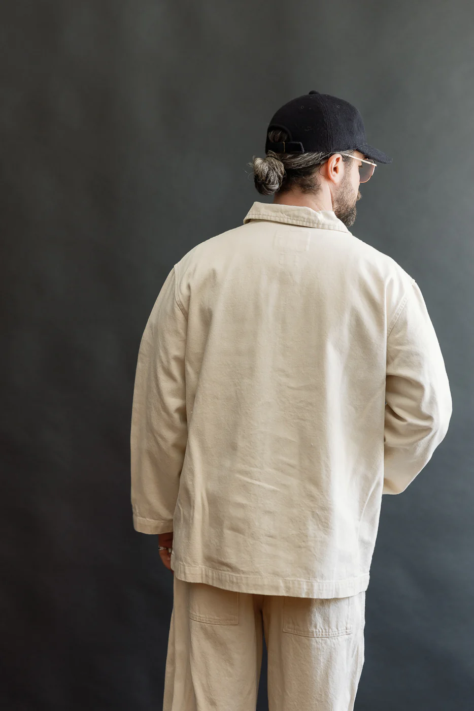 M-B-007 - Temple Jacket - Ecru - Image 11