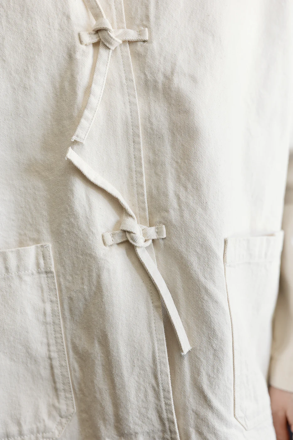 M-B-007 - Temple Jacket - Ecru - Image 16