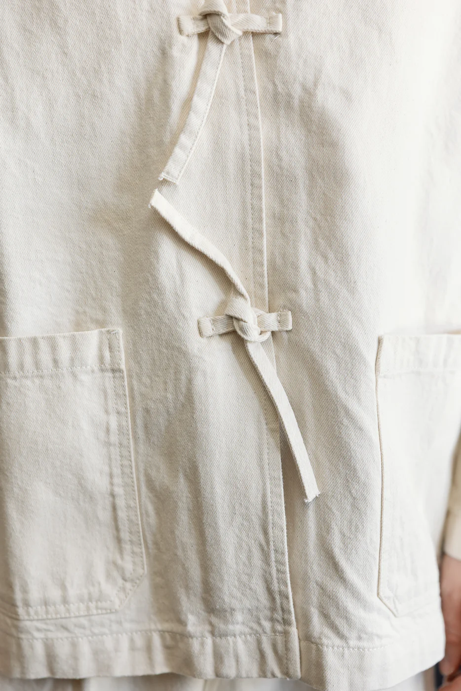 M-B-007 - Temple Jacket - Ecru - Image 17