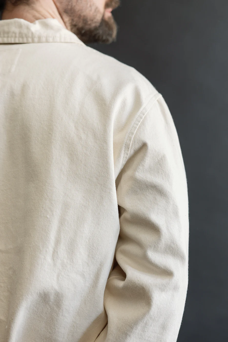 M-B-007 - Temple Jacket - Ecru - Image 18