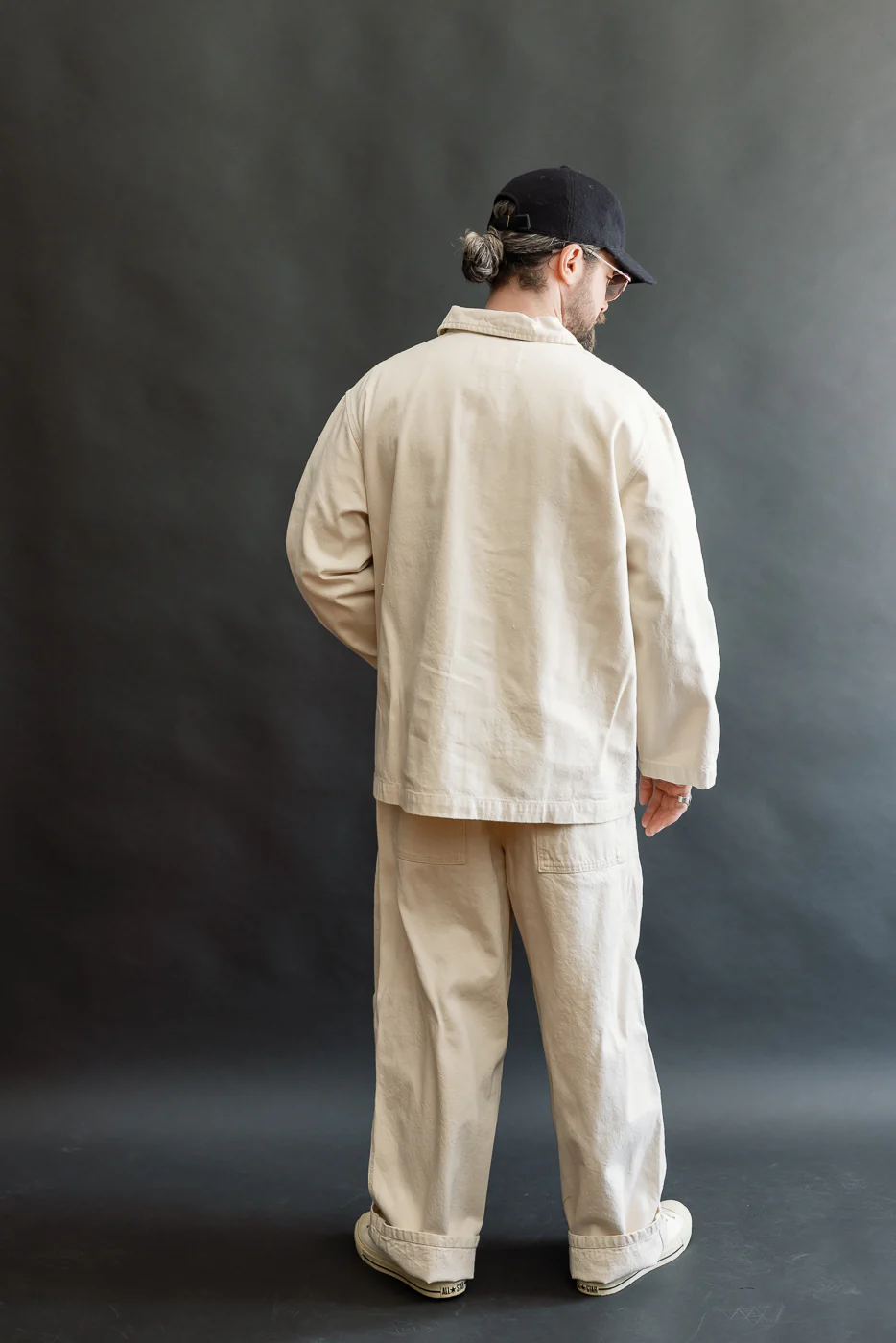M-B-007 - Temple Jacket - Ecru - Image 8