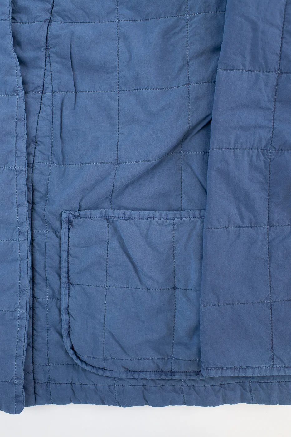 M-B-008 - Edo Jacket Cotton Quilt - Infinity Blue - Image 4