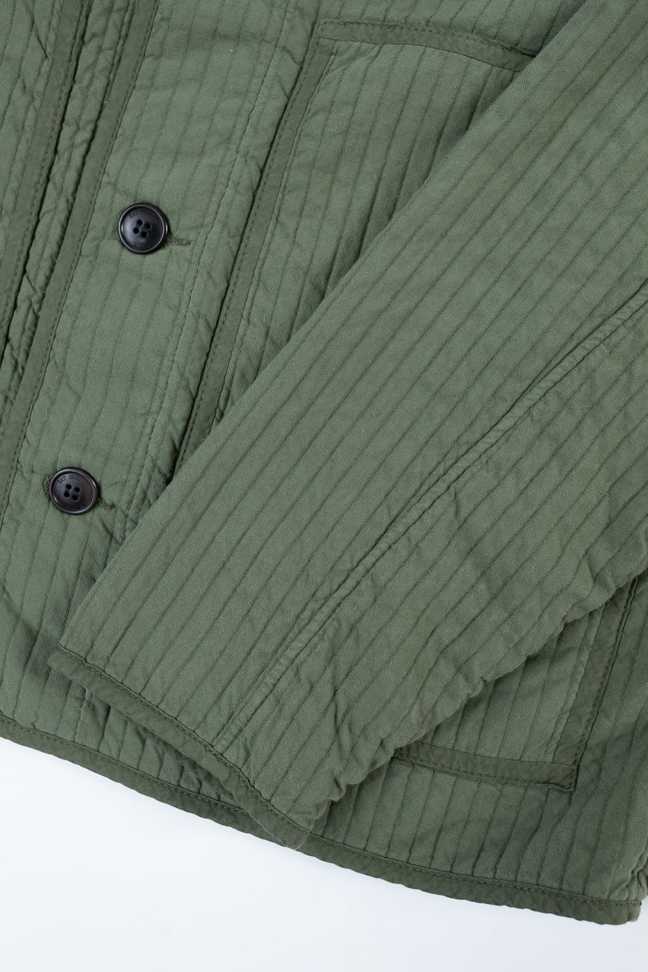 M-B-633 - Baseball Cardigan Armor Quilt Cotton - Litchen - Image 5