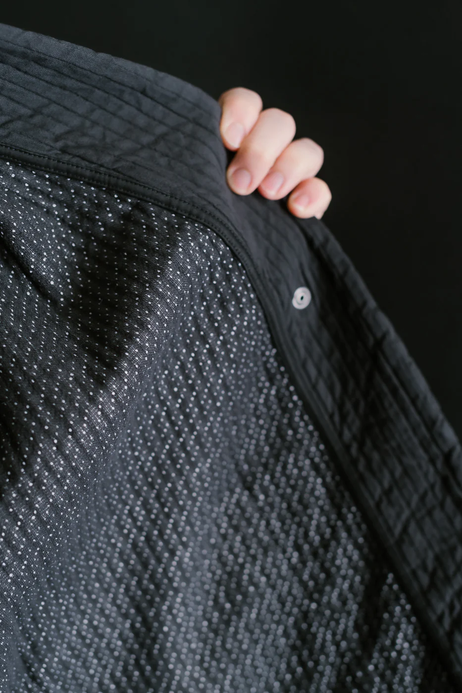 M-B-009 - Edo Jacket Armor Cotton - Asphalt - Image 25