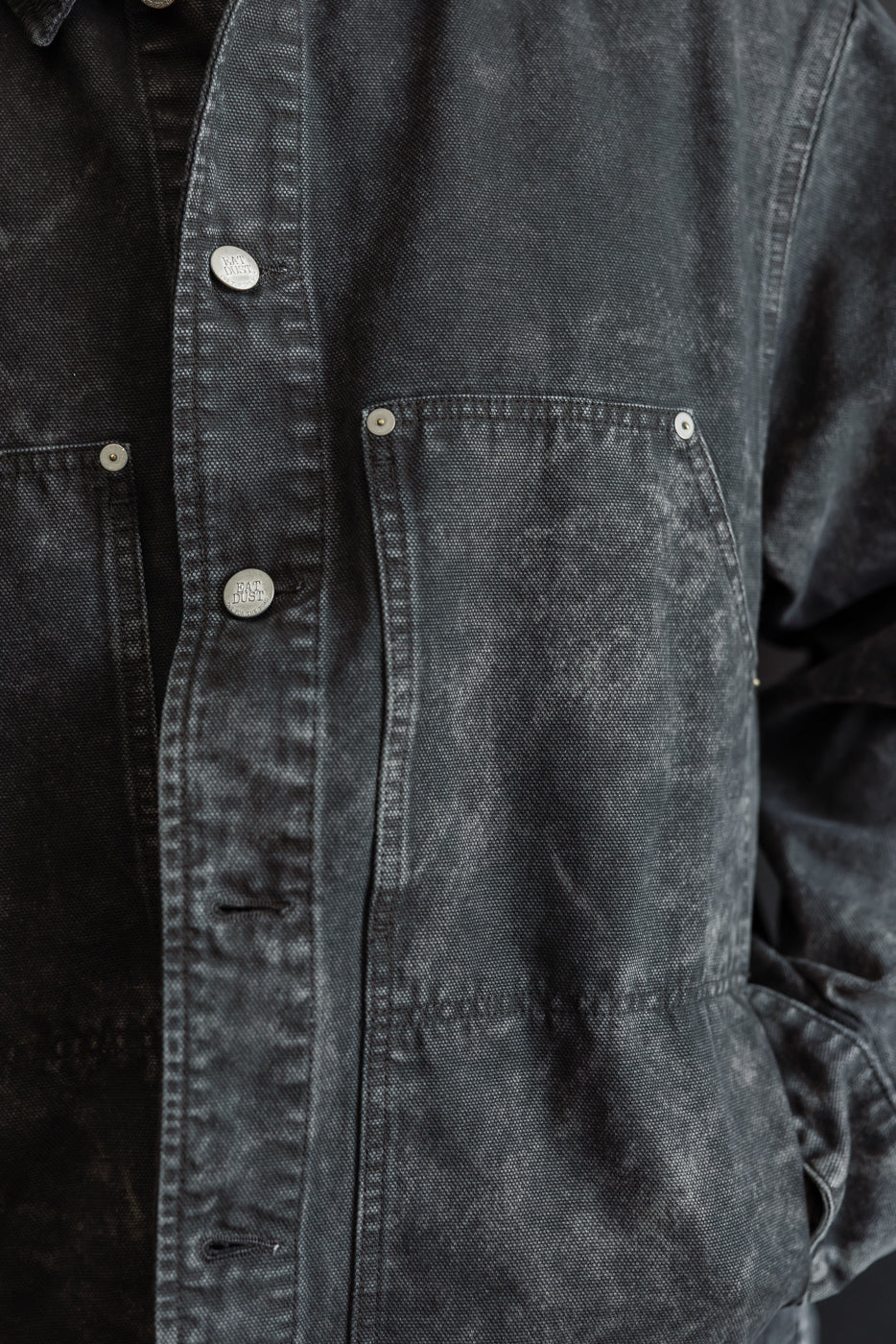M-B-013 - Arizona Jacket Canvas - Asphalt - Image 24