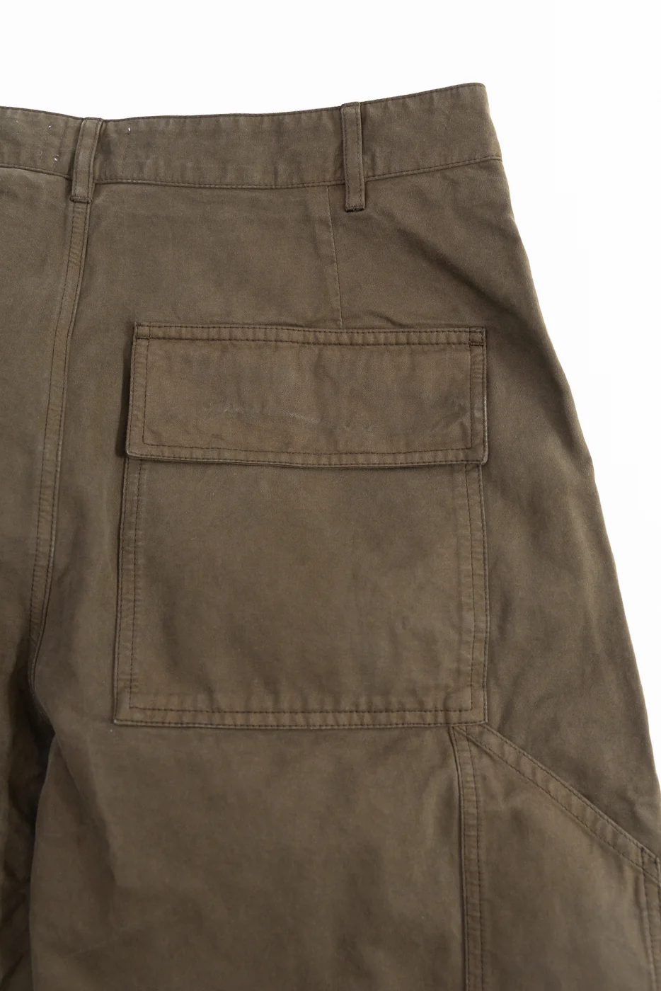 M-C-001 - Ambassador Pants Gabardine Satin - Java Brown - Image 2