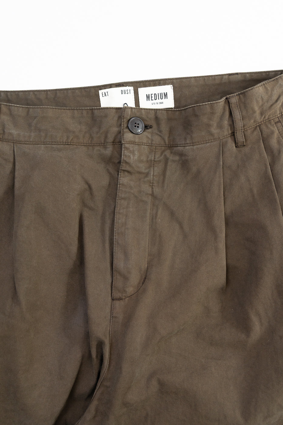 M-C-001 - Ambassador Pants Gabardine Satin - Java Brown - Image 3