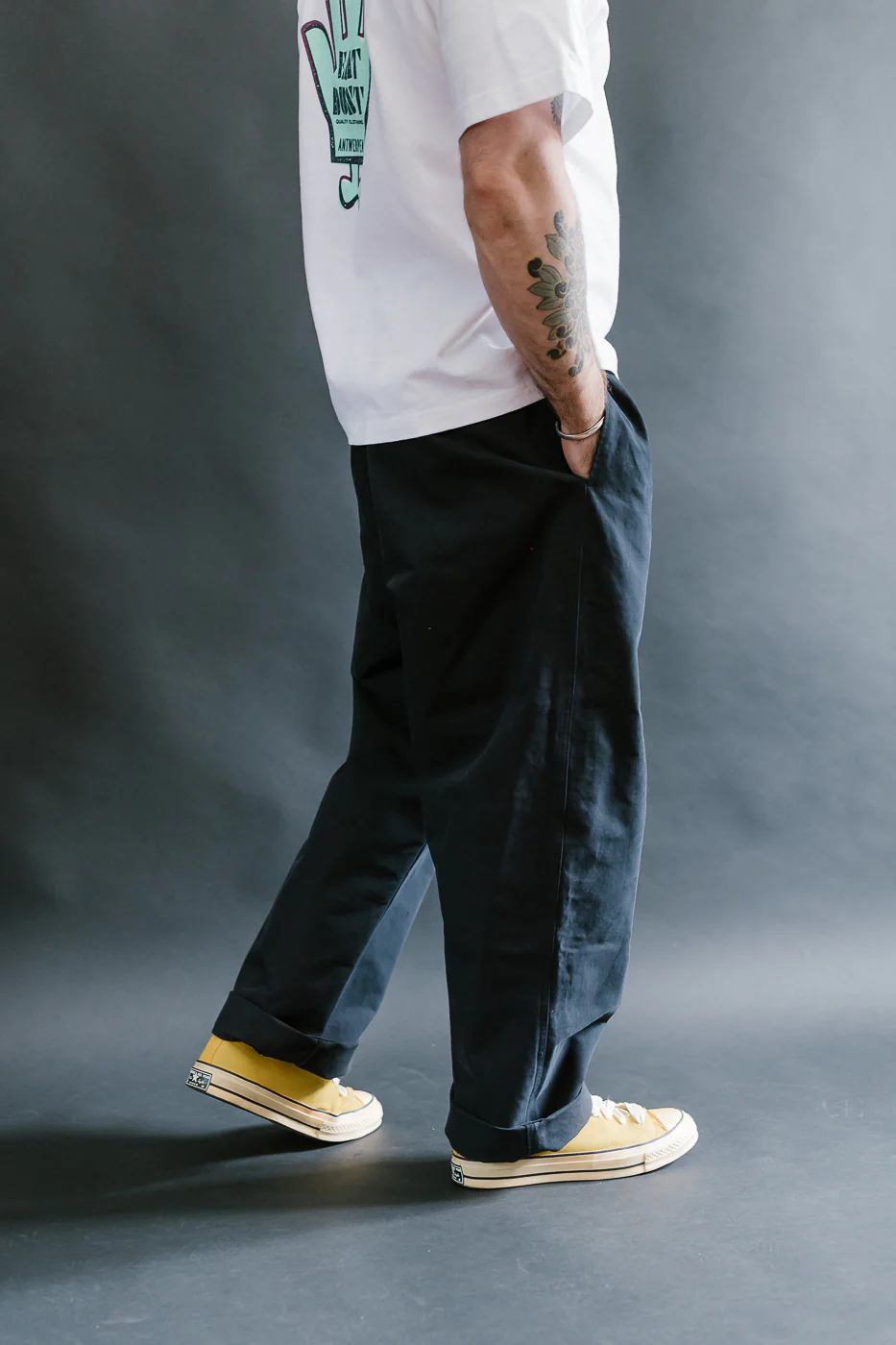 M-C-003 - Officer Chino Nebraska Cotton - Inkt Blue - Image 13