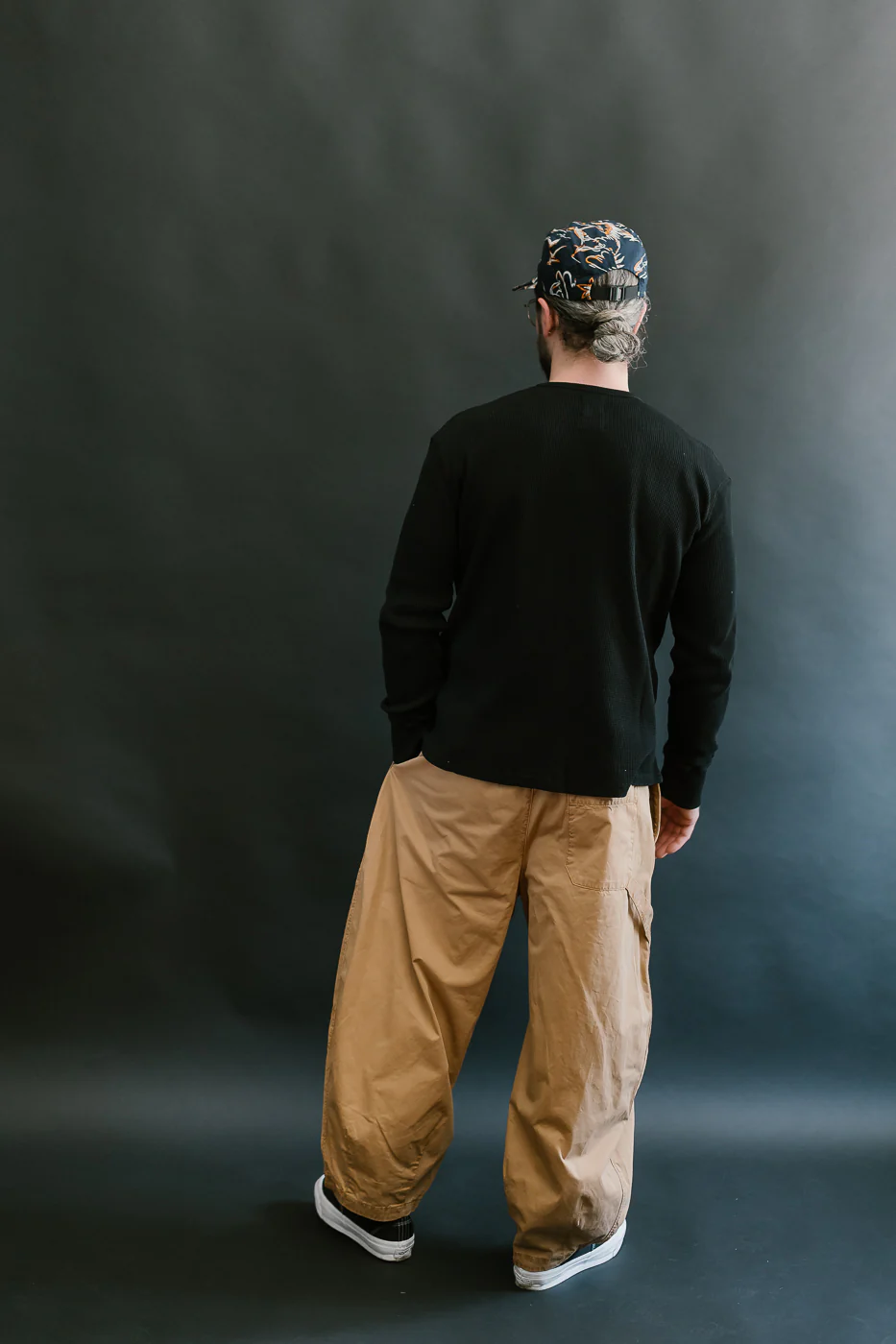 M-C-004 - Sultan Pants Fine Broken Twill - Almond - Image 9