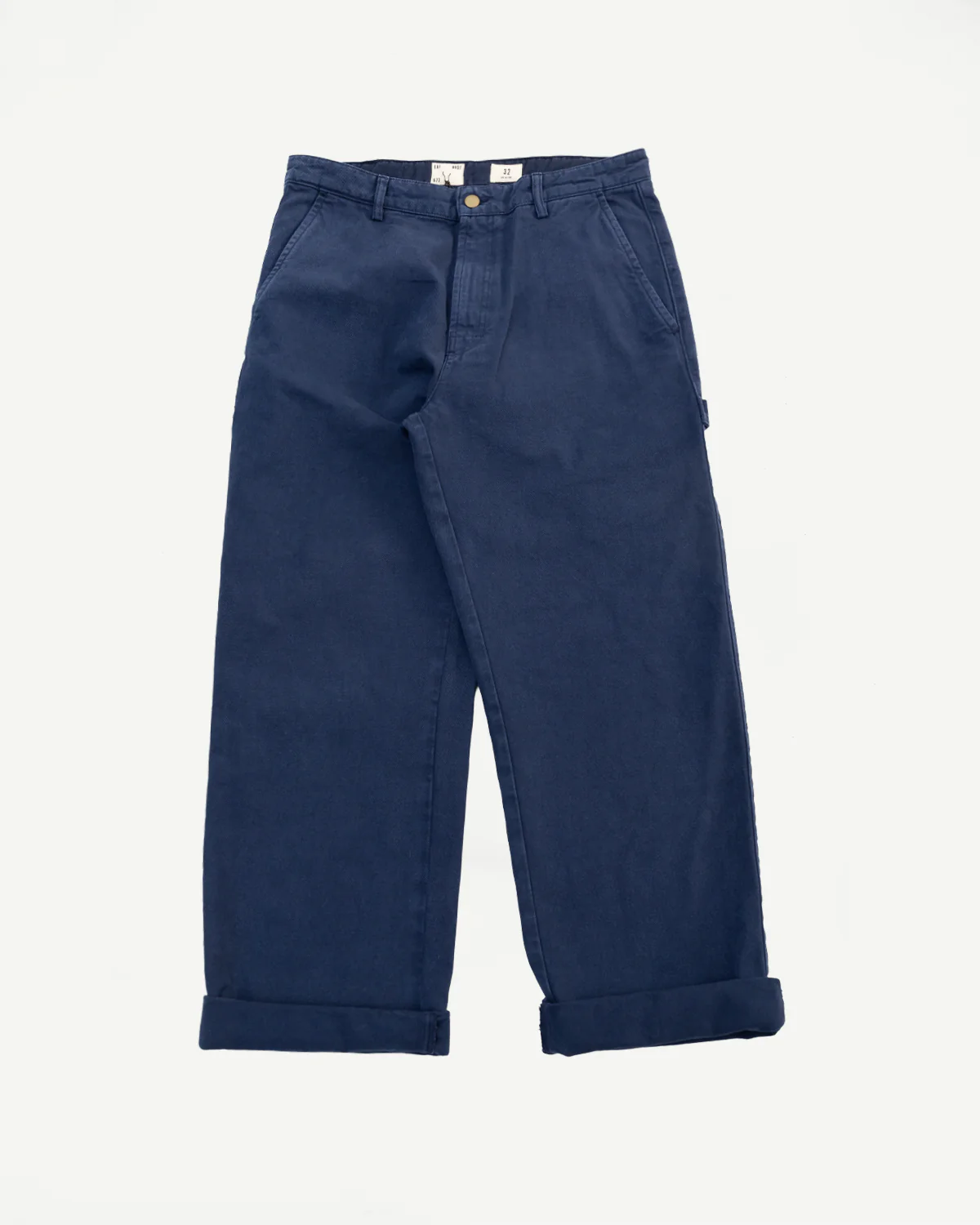 M-C-005 - Oakland Chino Canvas - Indigo Blue