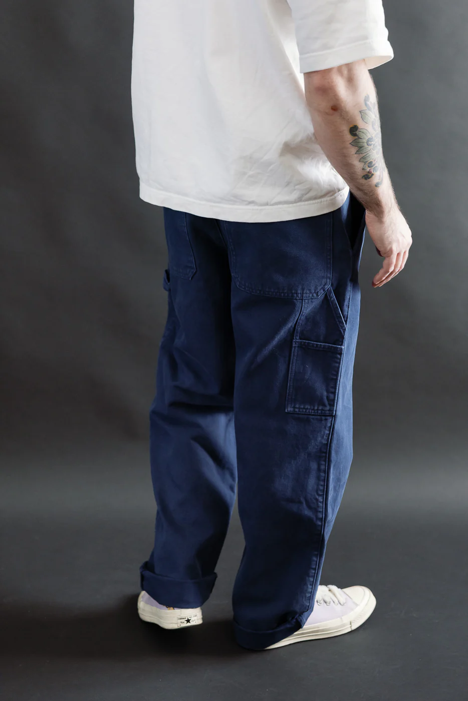 M-C-005 - Oakland Chino Canvas - Indigo Blue - Image 14