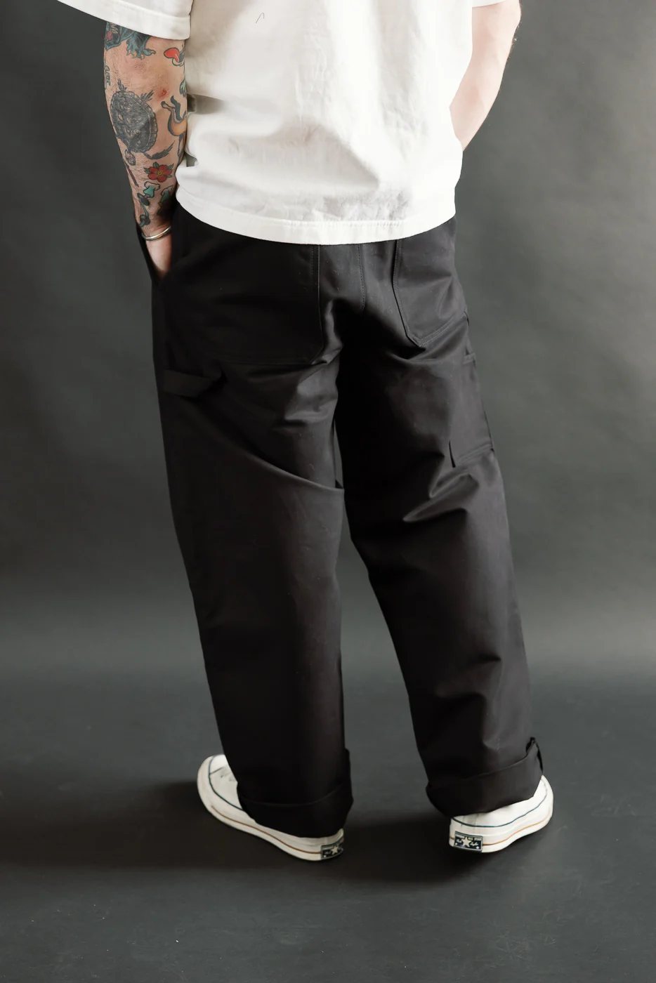 M-C-005 - Oakland Chino Nebraska Cotton - Black - Image 13