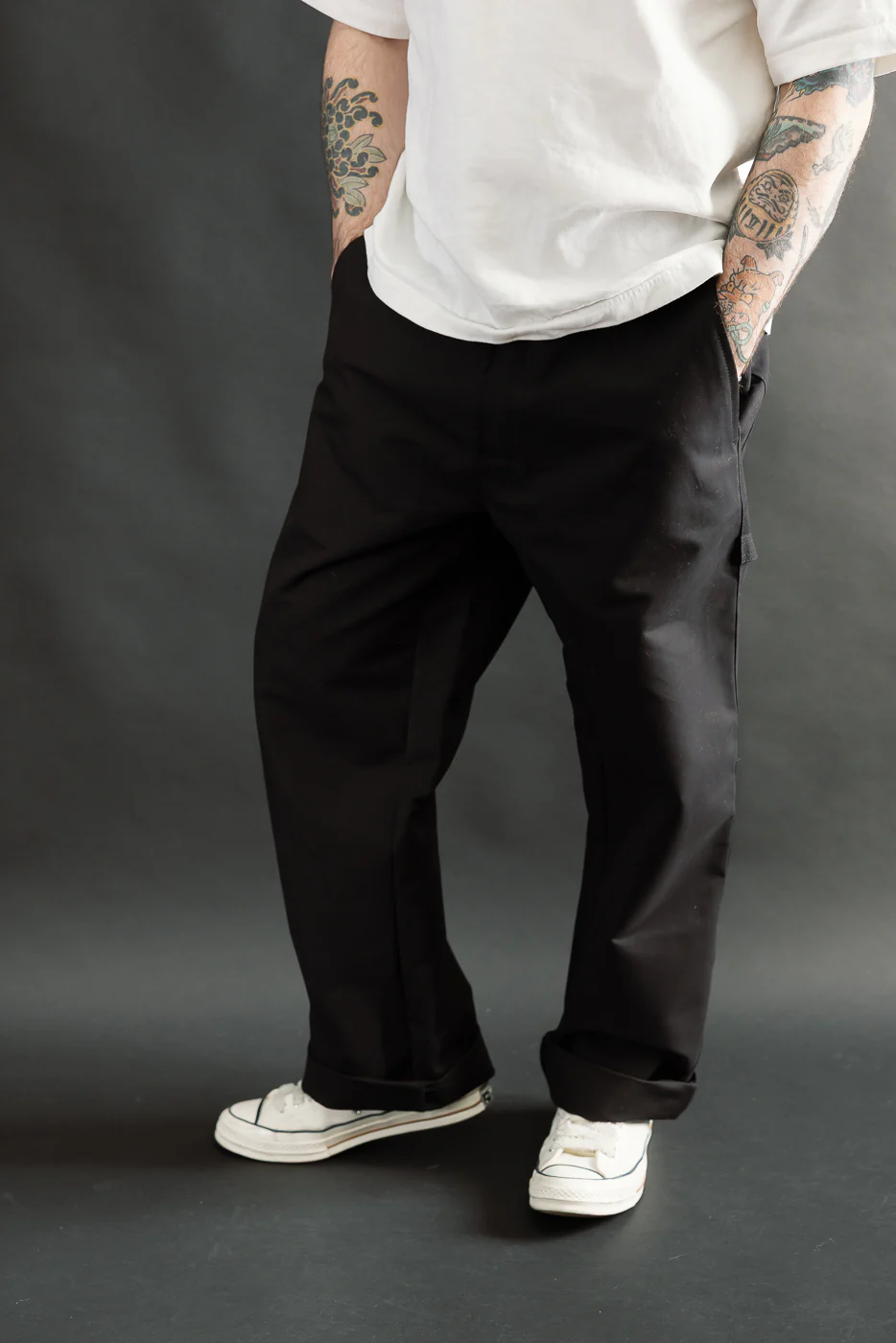 M-C-005 - Oakland Chino Nebraska Cotton - Black - Image 15
