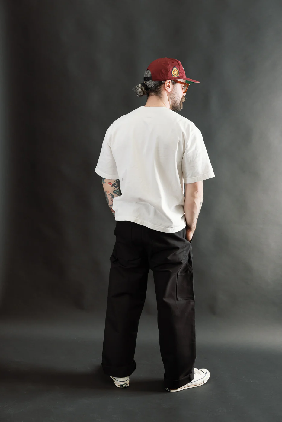 M-C-005 - Oakland Chino Nebraska Cotton - Black - Image 9