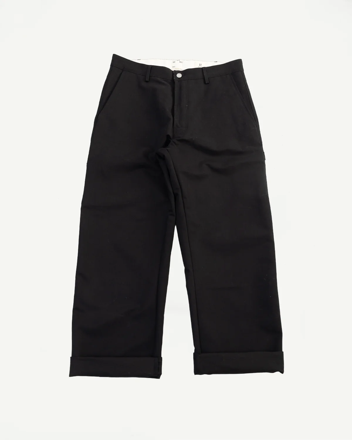M-C-005 - Oakland Chino Nebraska Cotton w/patch - Black