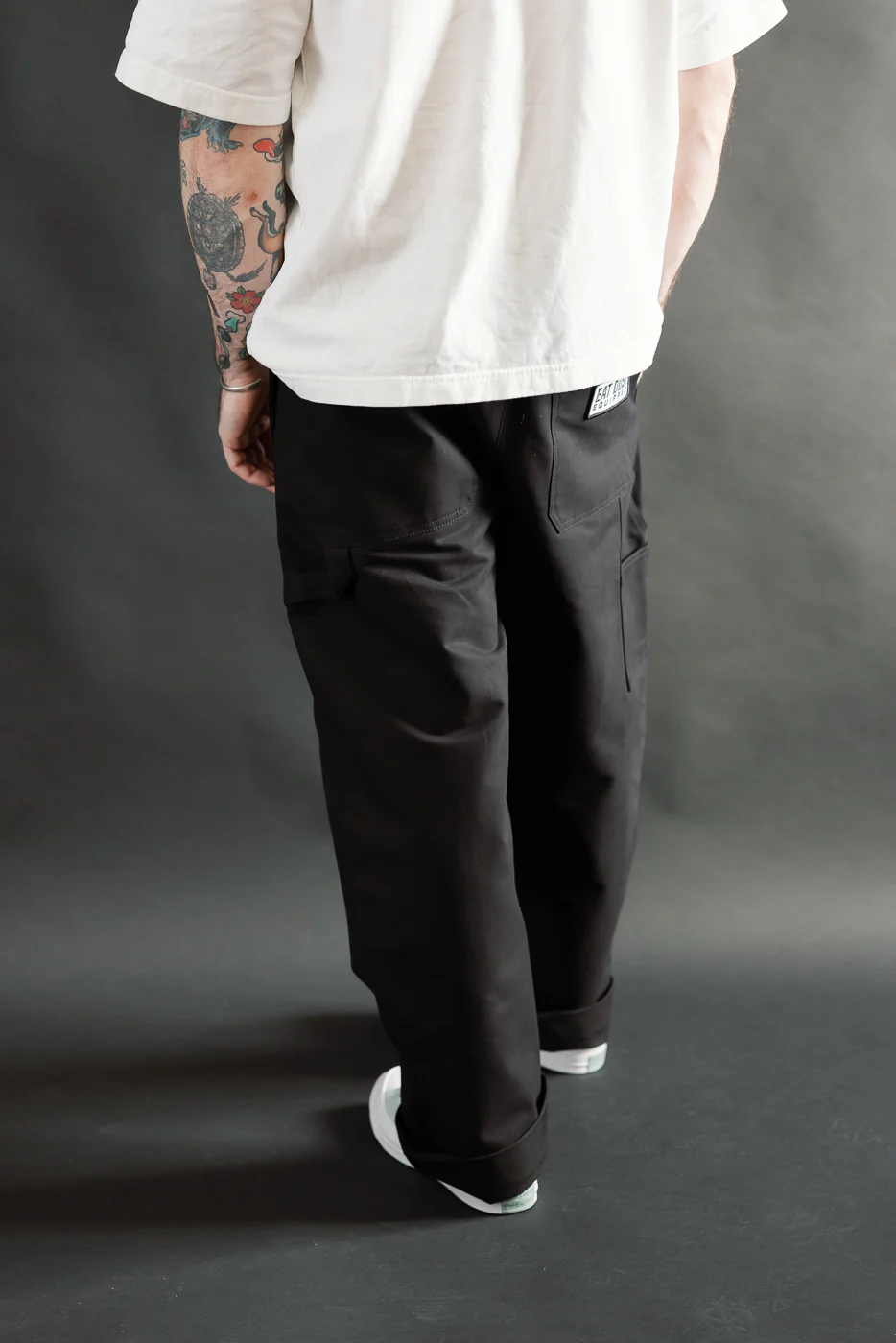 M-C-005 - Oakland Chino Nebraska Cotton w/patch - Black - Image 13