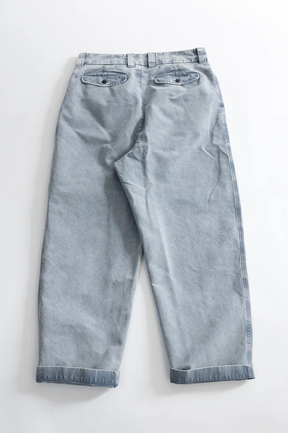 M-C-007 - Officer Chino Nebraska Cotton - Coastal Blue - Image 6