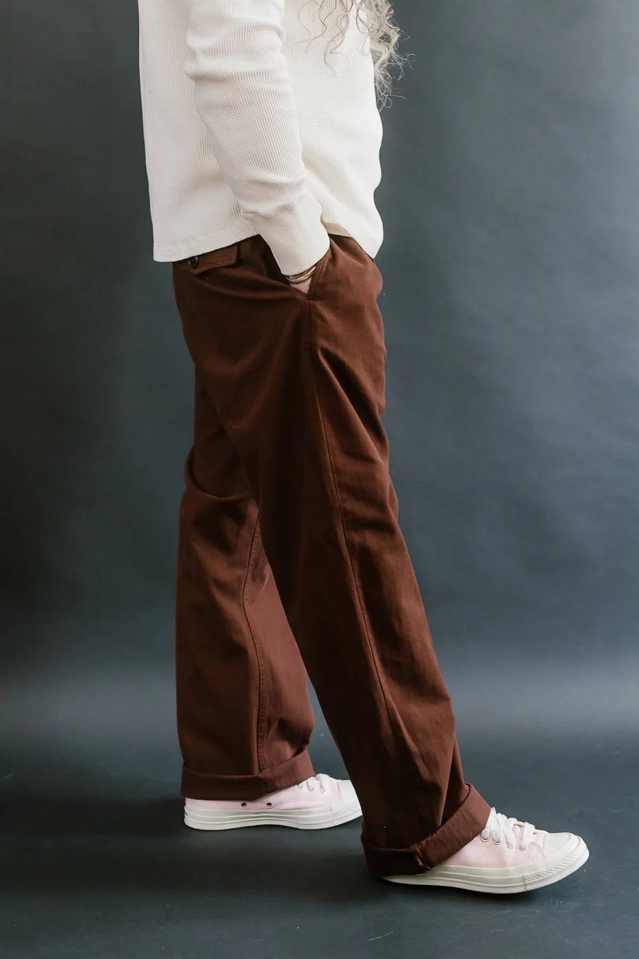 M-C-008 - Frisco Chino HBT - Chocolate - Image 14
