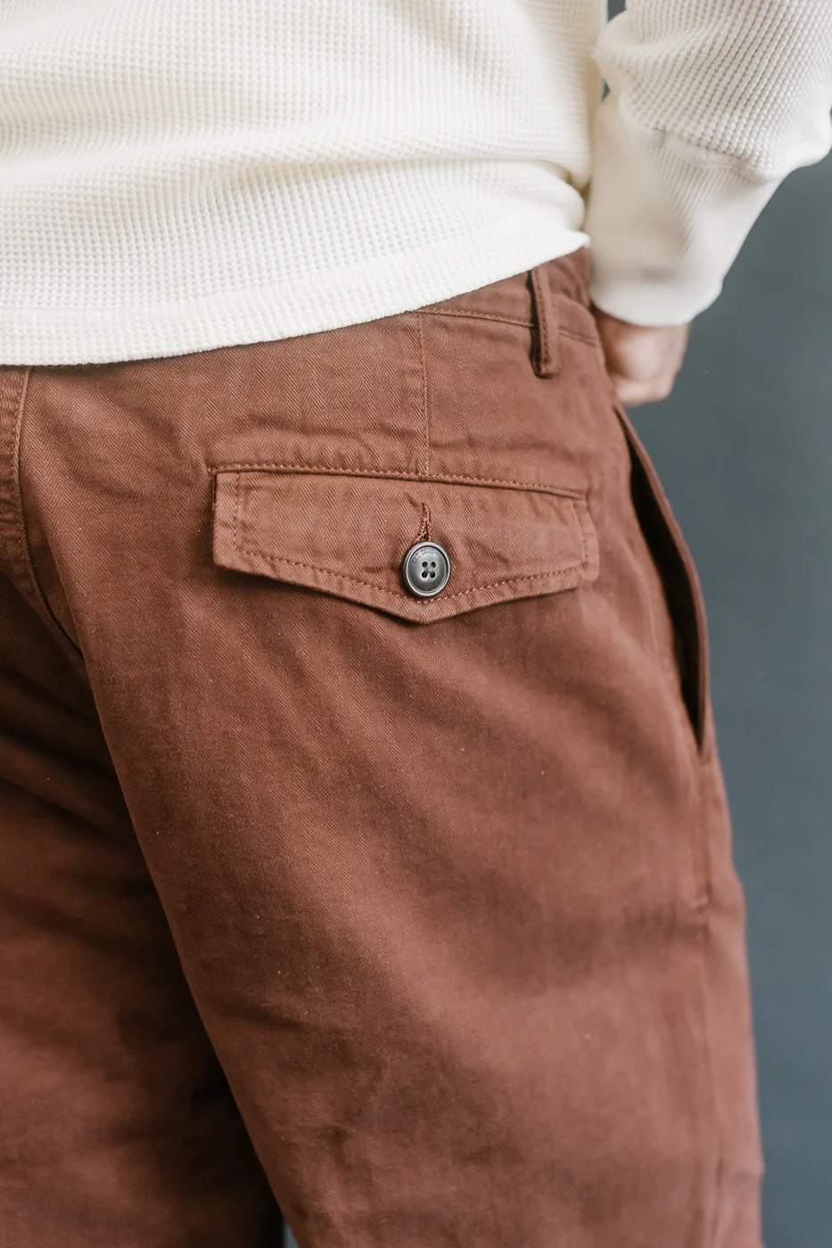 M-C-008 - Frisco Chino HBT - Chocolate - Image 19