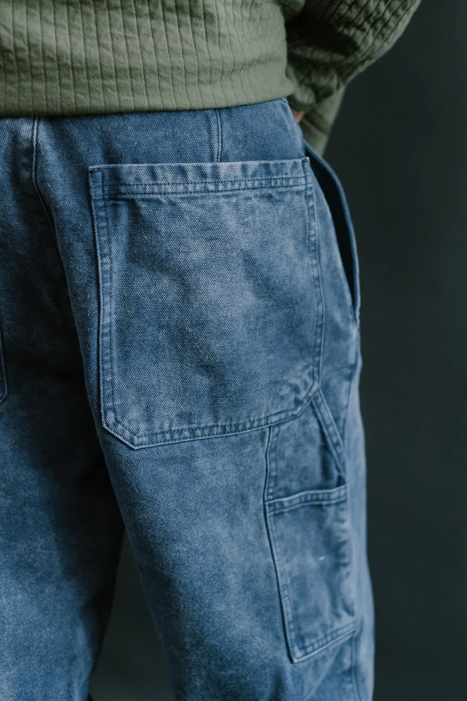 M-C-009 - Oakland Chino Canvas - Infinity Blue - Image 20