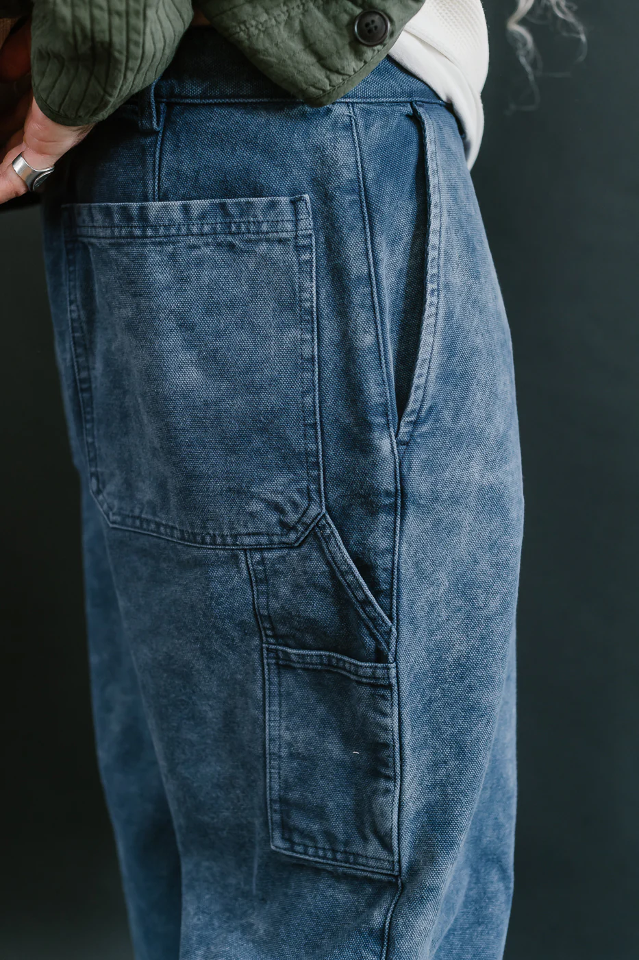 M-C-009 - Oakland Chino Canvas - Infinity Blue - Image 21