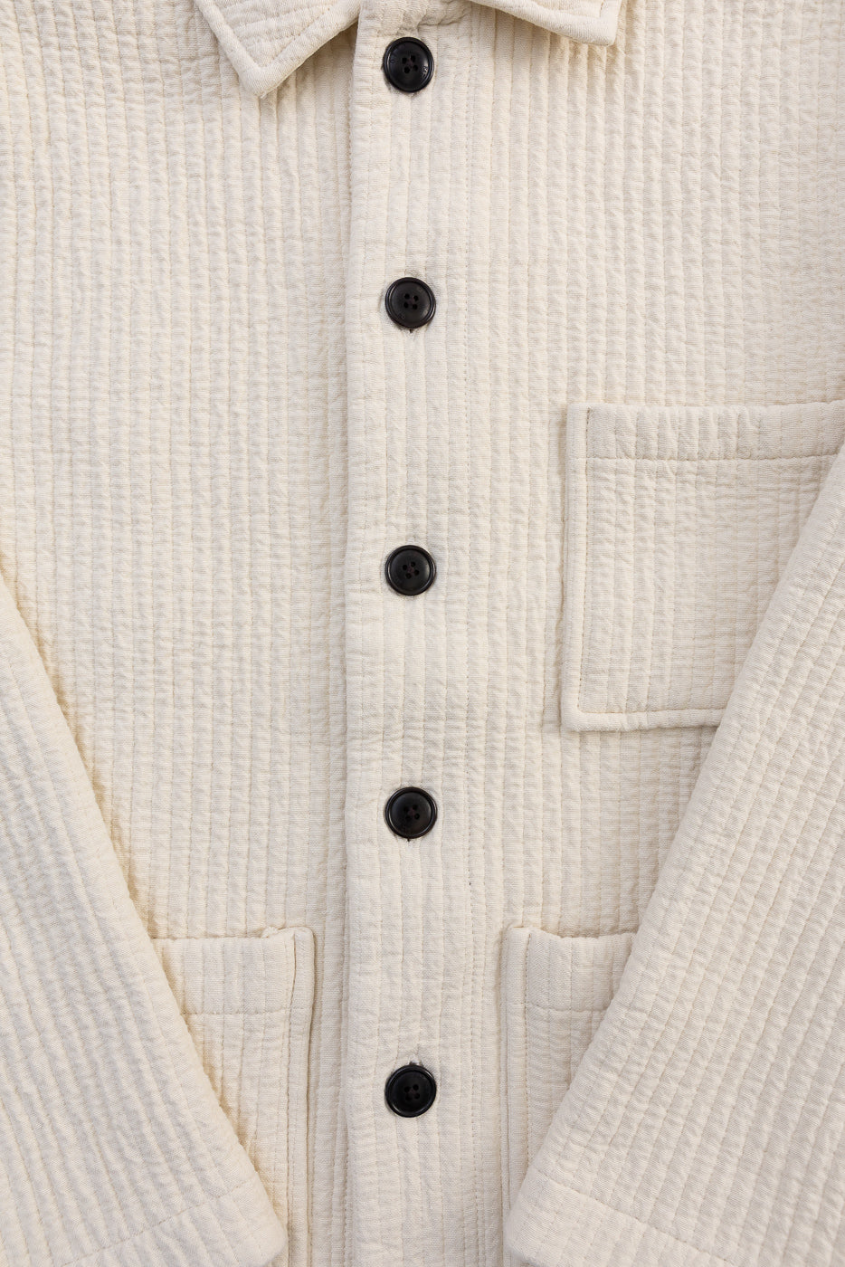 M-I-001 - Cana Shirt Fjord Jacquard - Wheat - Image 3