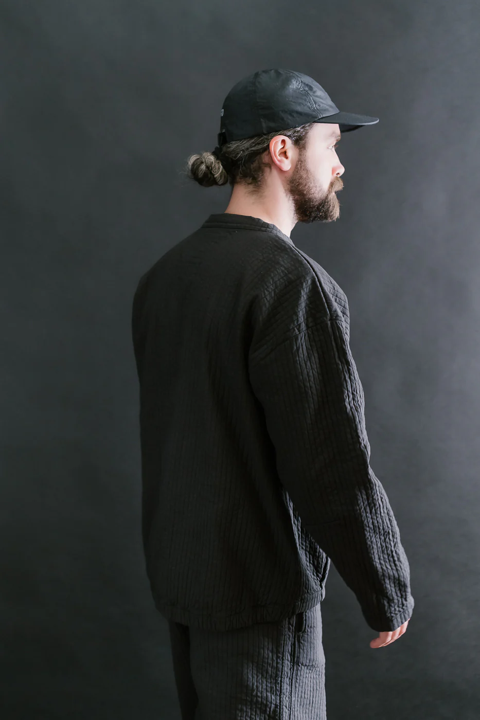 M-I-004 - Judo Sweater Armor Cotton - Asphalt - Image 10