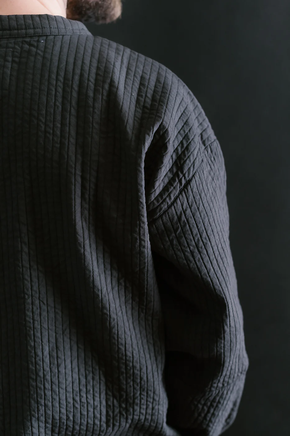 M-I-004 - Judo Sweater Armor Cotton - Asphalt - Image 18