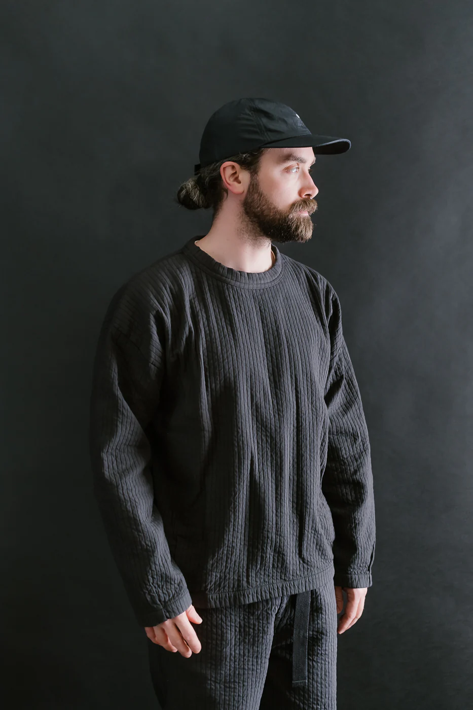 M-I-004 - Judo Sweater Armor Cotton - Asphalt - Image 9