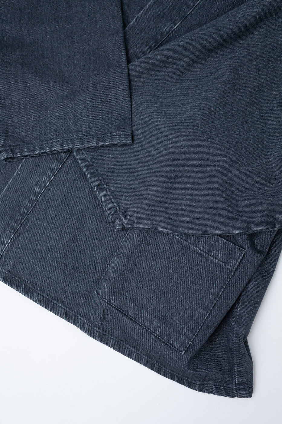 M-I-008 - Shogun Kimono Griffin Denim - Asphalt - Image 4