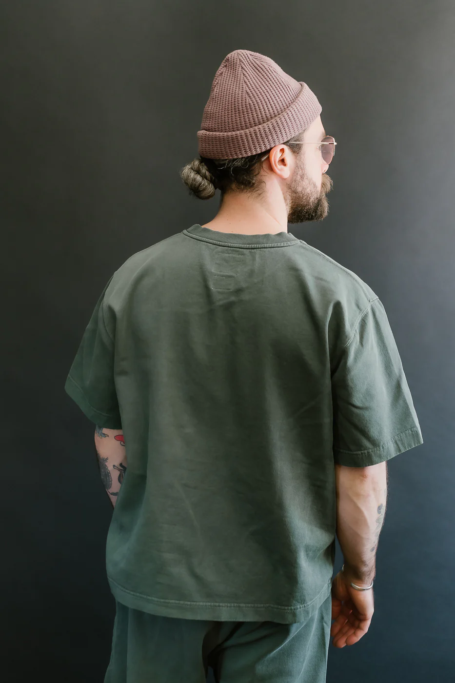 M-J-0001 - Power T Twill Jersey - Forest Green - Image 11