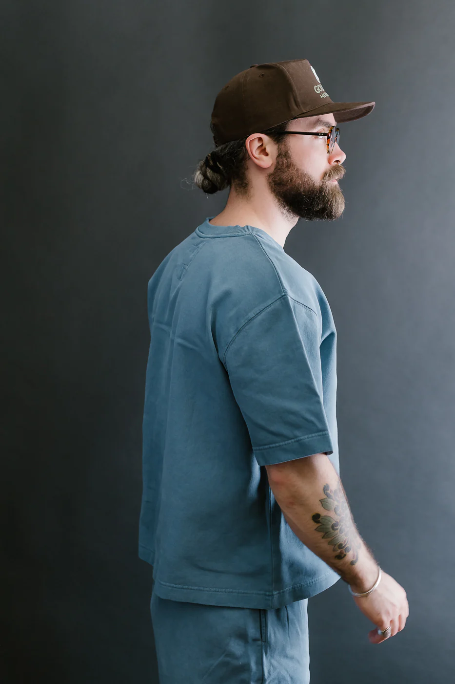 M-J-0001 - Power T Twill Jersey - Gaz Blue - Image 10