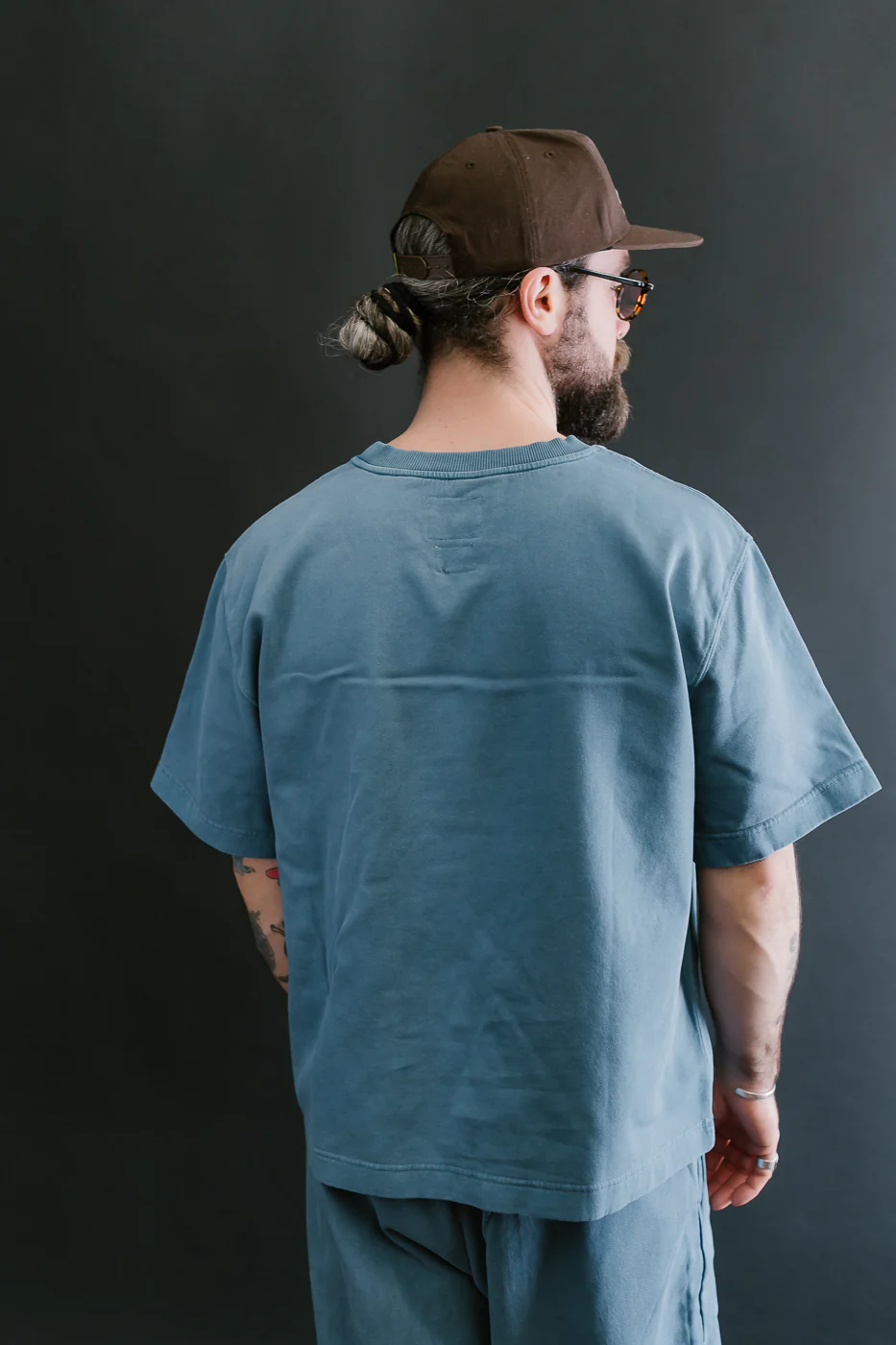 M-J-0001 - Power T Twill Jersey - Gaz Blue - Image 11