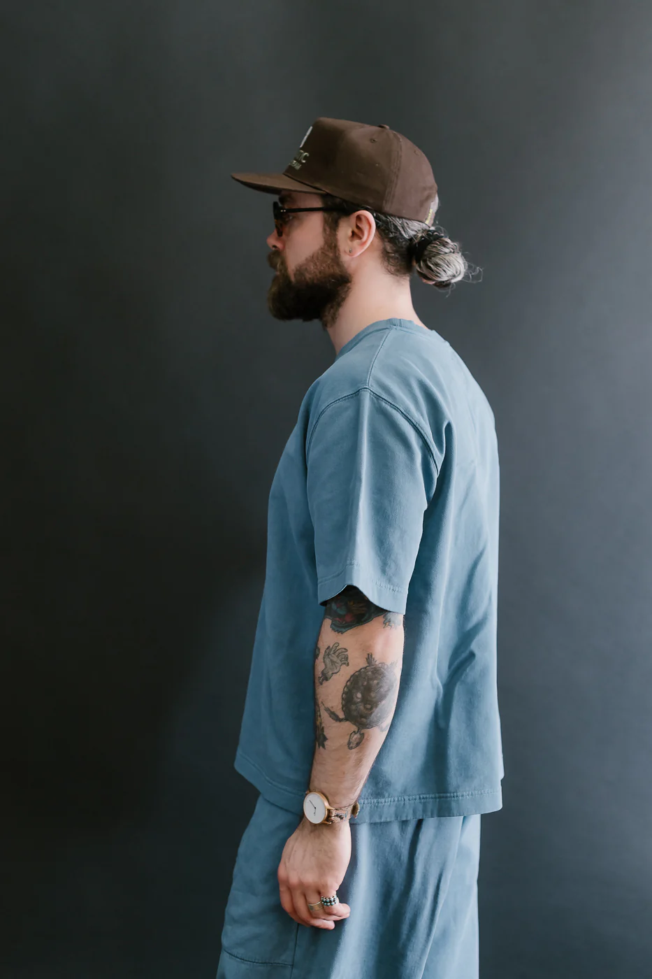M-J-0001 - Power T Twill Jersey - Gaz Blue - Image 12