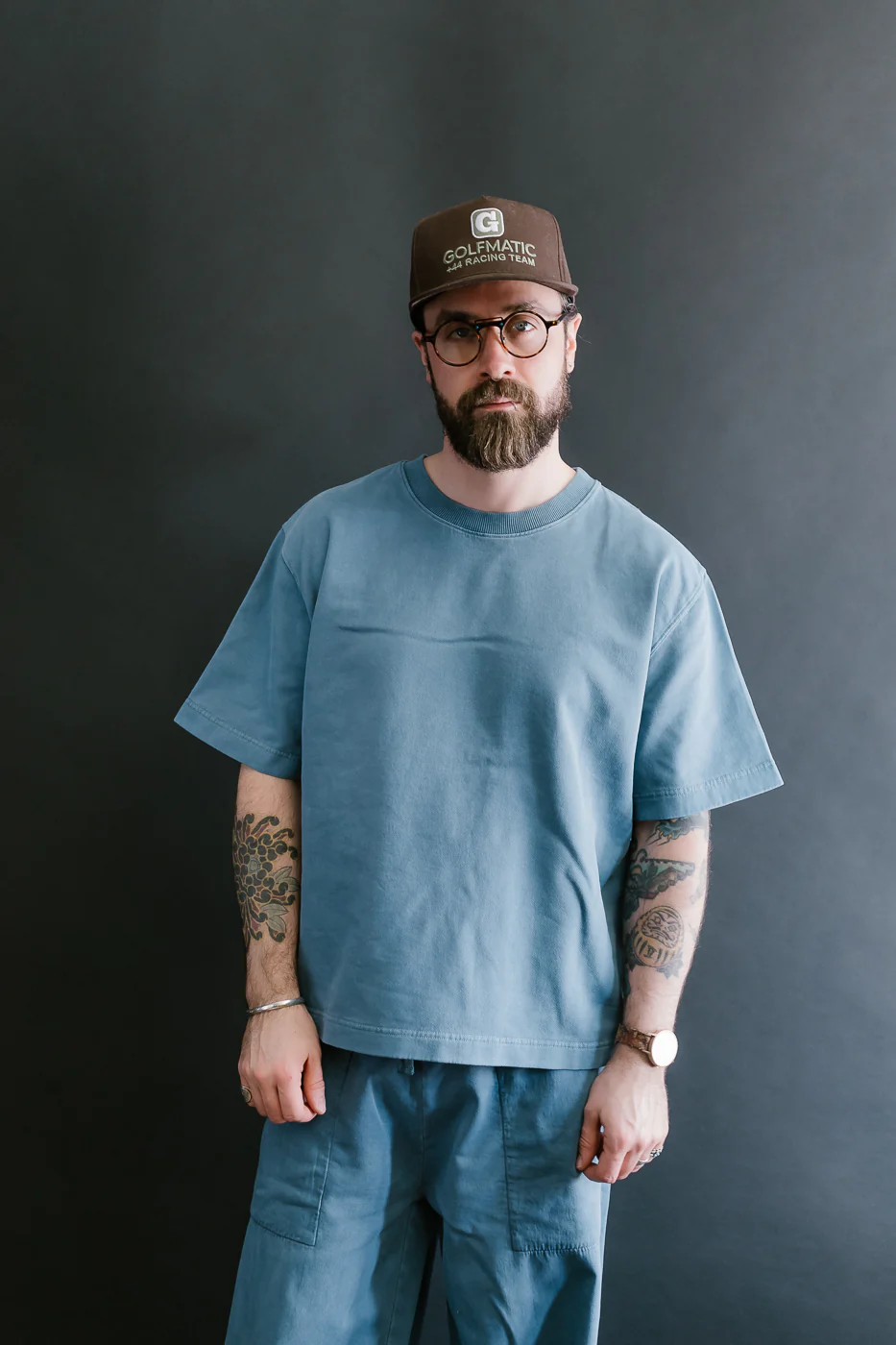 M-J-0001 - Power T Twill Jersey - Gaz Blue - Image 13