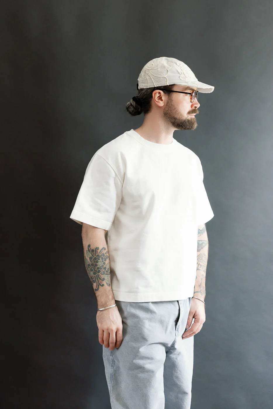M-J-009 - Power T Twill Jersey - Milk - Image 12