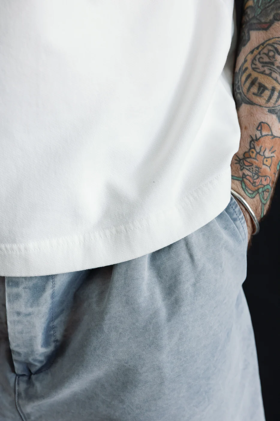 M-J-009 - Power T Twill Jersey - Milk - Image 18
