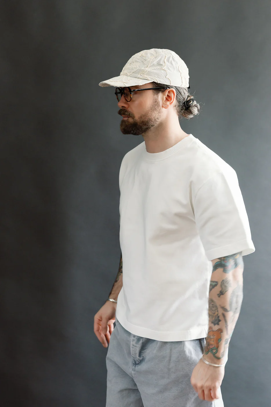 M-J-009 - Power T Twill Jersey - Milk - Image 9