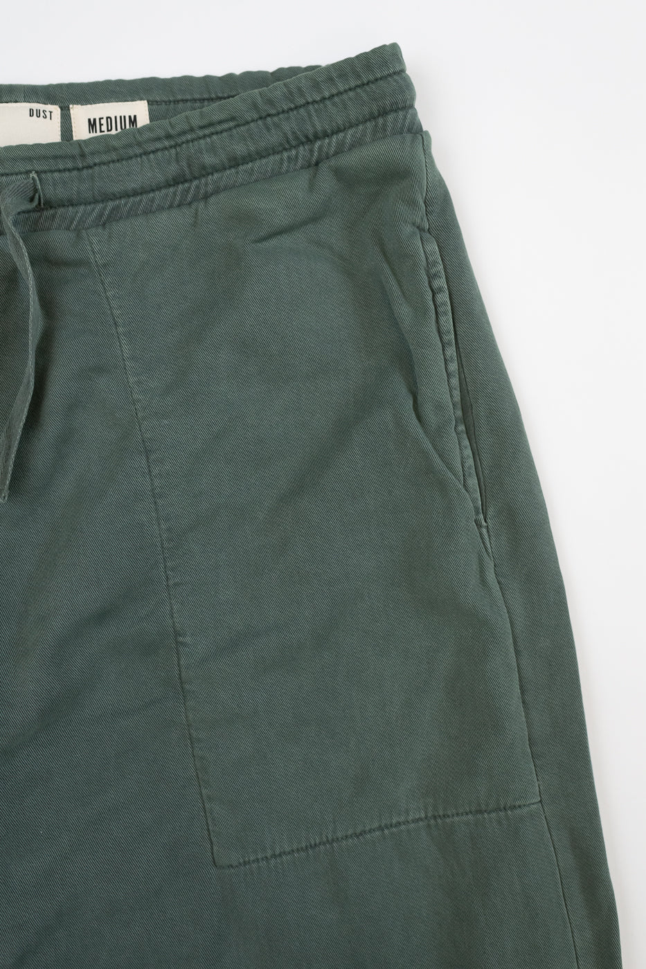 M-J-0003 - Reformer Pants Twill Jersey - Forest Green - Image 3