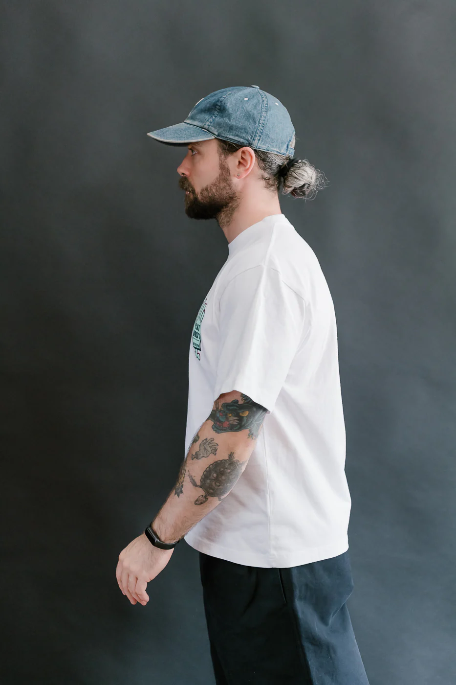 M-J-006 - Russel T-Shirt Antigoon - White - Image 12