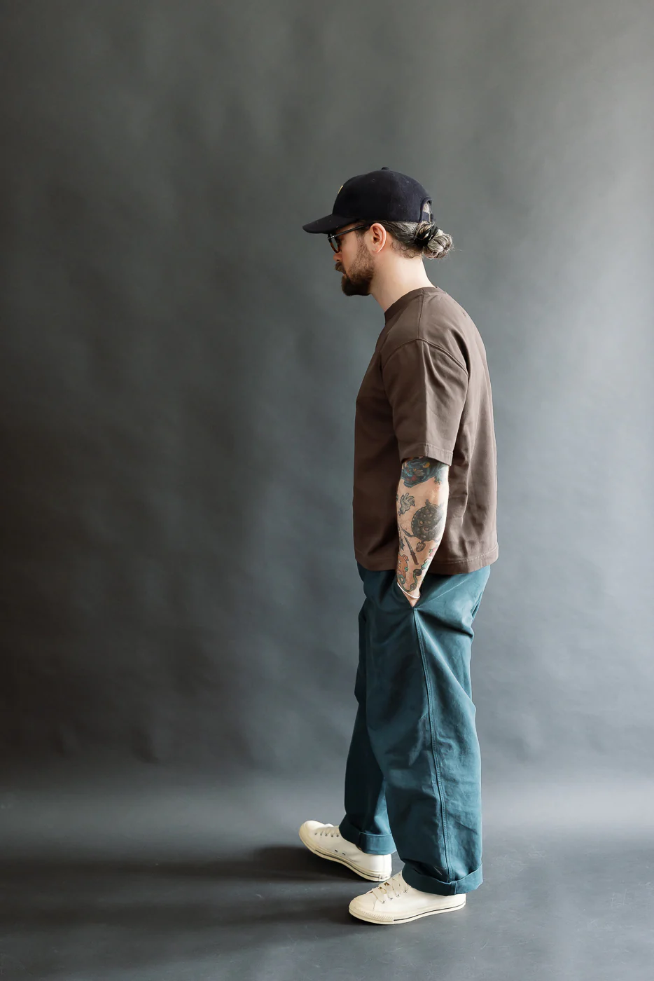 M-J-009 - Power T Twill Jersey - Coffee Brown - Image 6